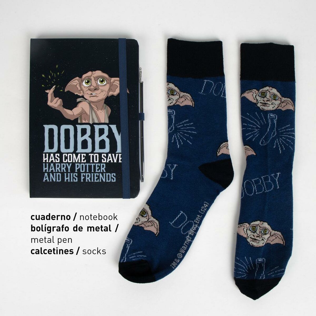 Set de Papelaria Harry Potter Azul